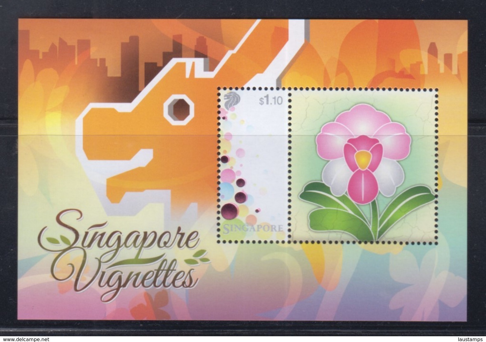 Singapore 2019 Singapore Vignettes Cinderella S/S MNH - Singapore (1959-...)