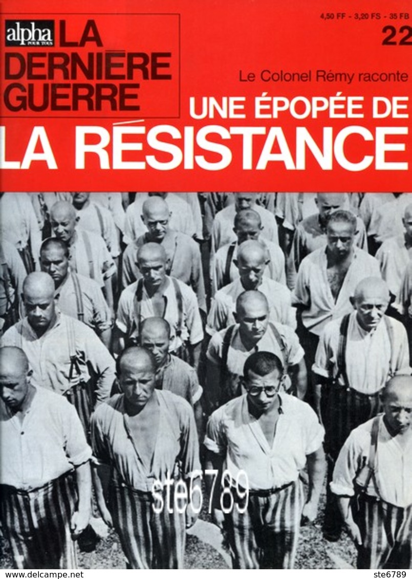 GUERRE 39 45 Epopée De La Résistance N° 22 / L'Etoile Jaune , René Blum , Occupation , Camps Déportation , - Guerre 1939-45