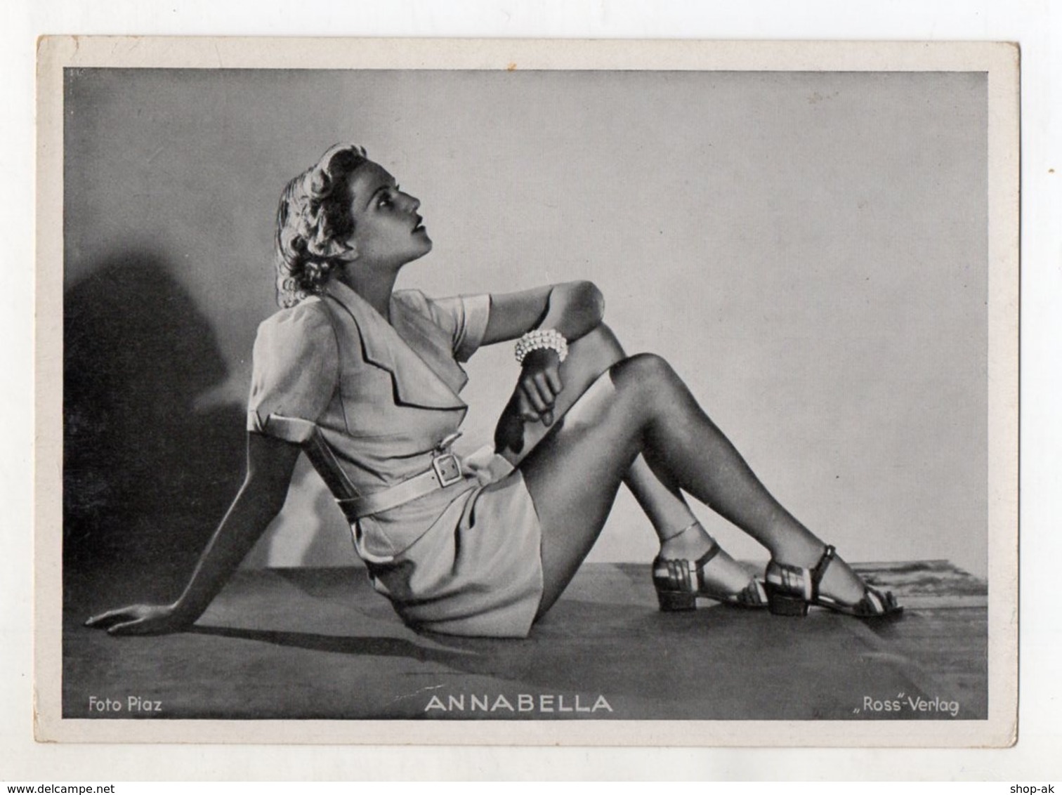 C3297/ Schauspielerin Annabell  Ross Bild 18 X 13 Cm  Ca.1935 - Artisti