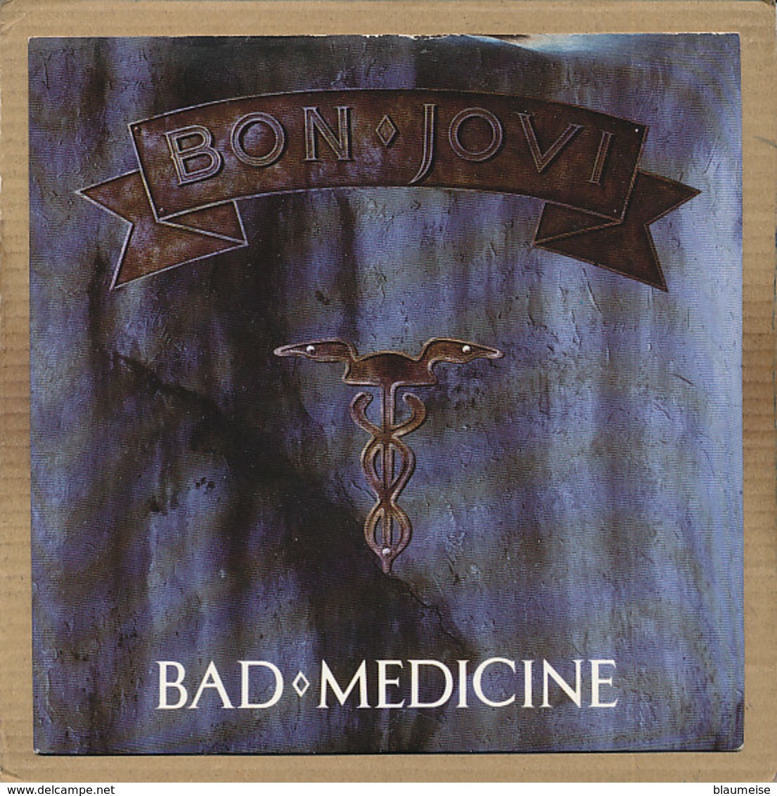 7" Single, Bon Jovi - Bad Medicine - Rock