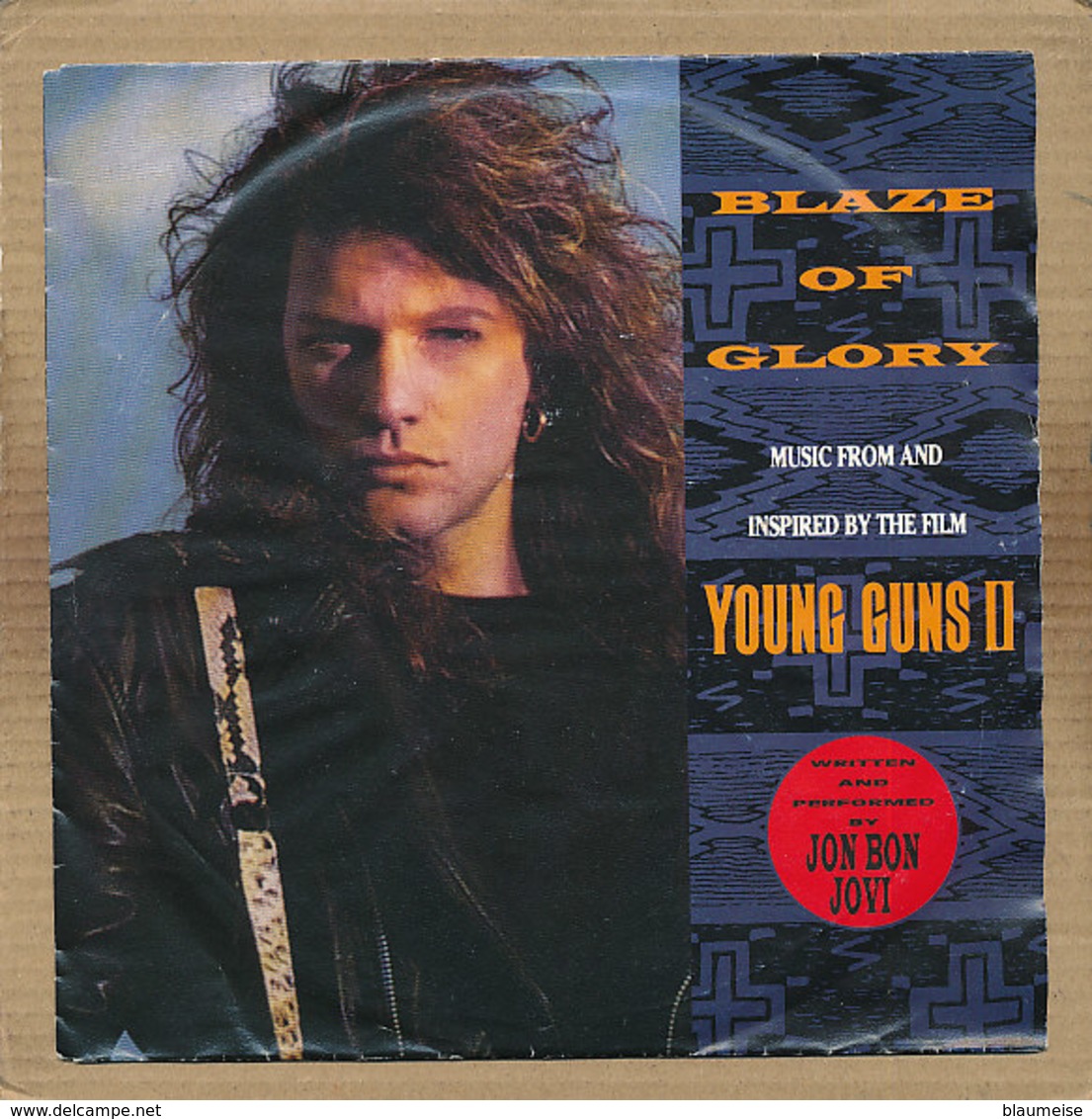 7" Single, Jon Bon Jovi - Blaze Of Glory - Rock