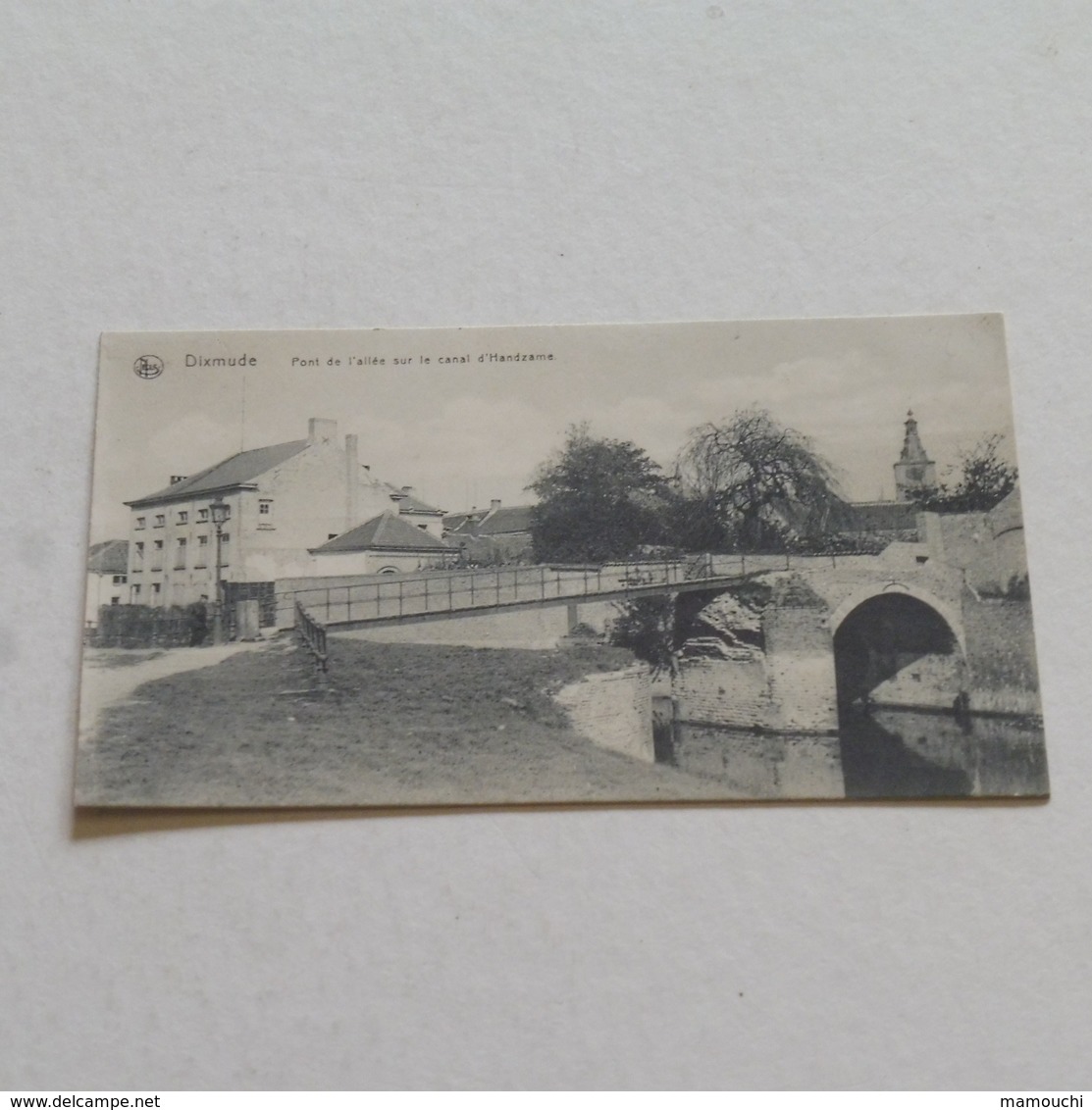 DIXMUDE - Pont De L'allée Sur Le Canal D'Handzame - Non Envoyée - Diksmuide