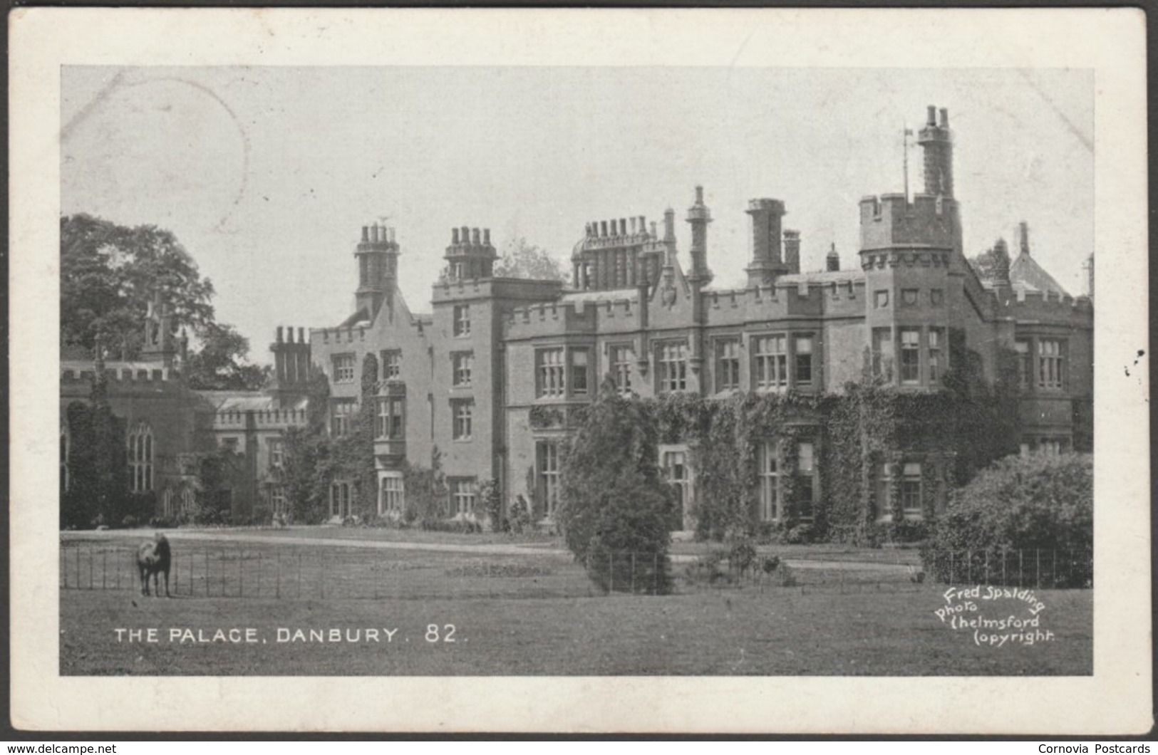 The Palace, Danbury, Essex, 1917 - Fred Spalding Postcard - Other & Unclassified