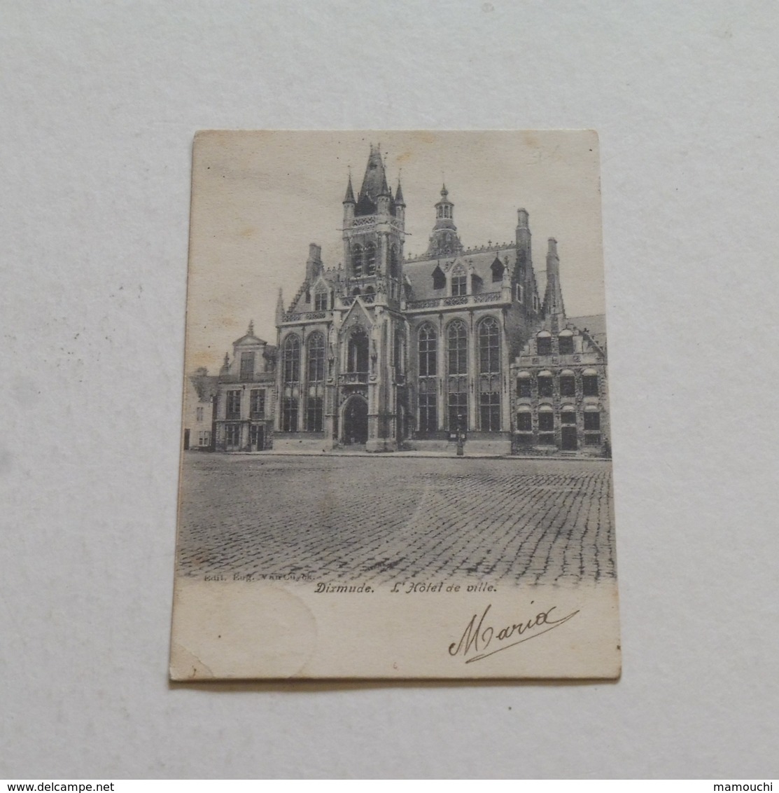 DIXMUDE - L'Hôtel De Ville - Avant 1905 - Envoyée - Diksmuide