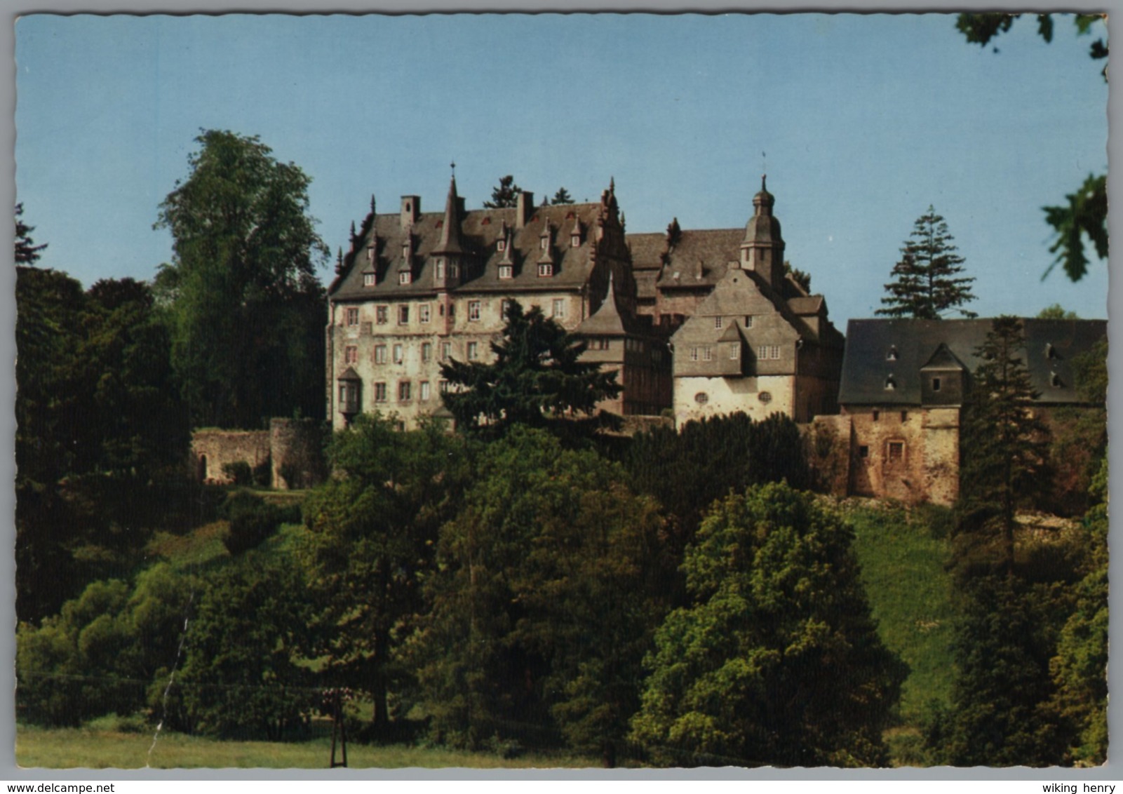 Lauterbach Frischborn - Schloß Eisenbach Gaststätte Burg Post - Lauterbach