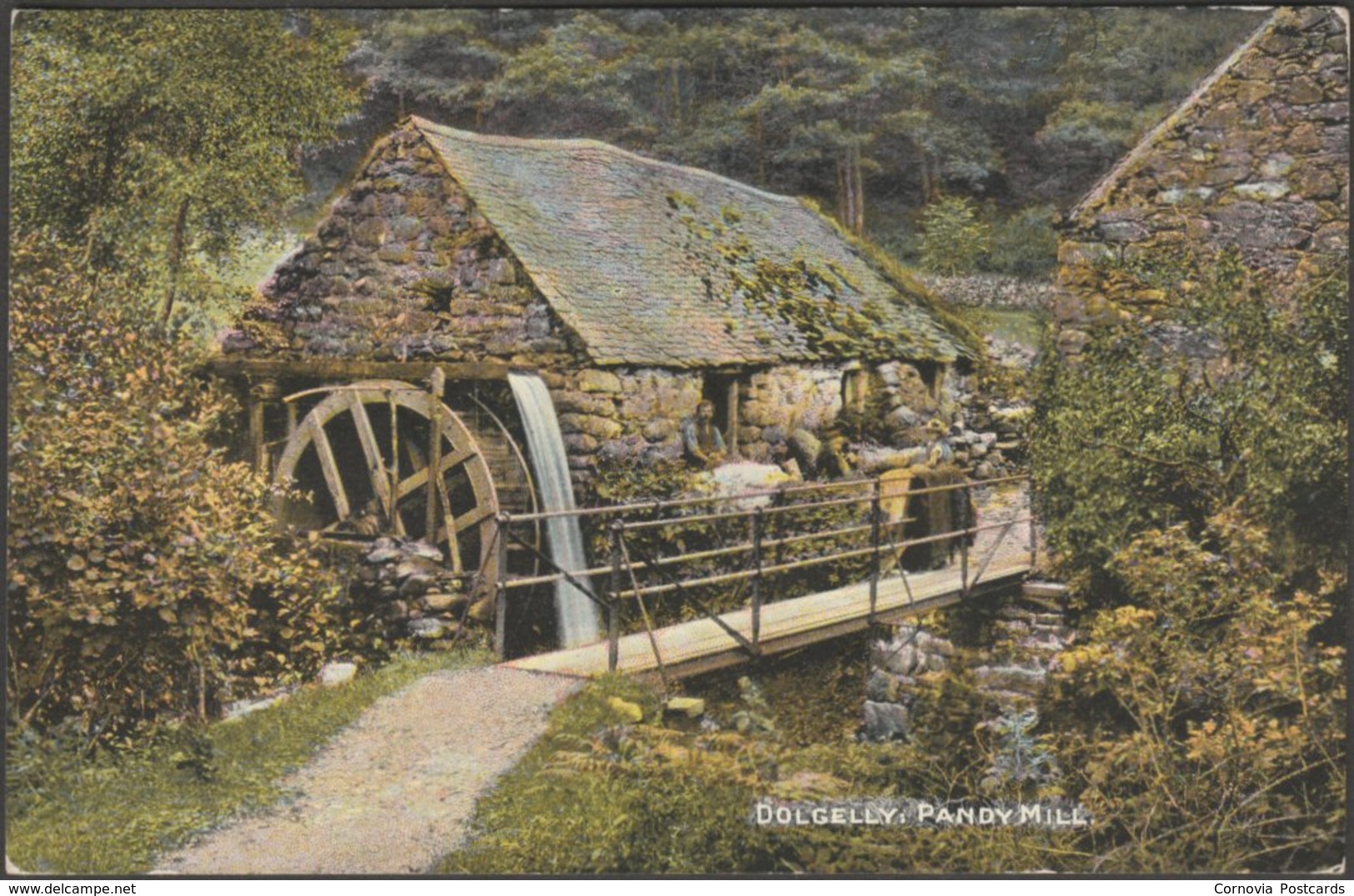 Pandy Mill, Dolgelly, Merionethshire, C.1910 - DC Thomson Postcard - Merionethshire