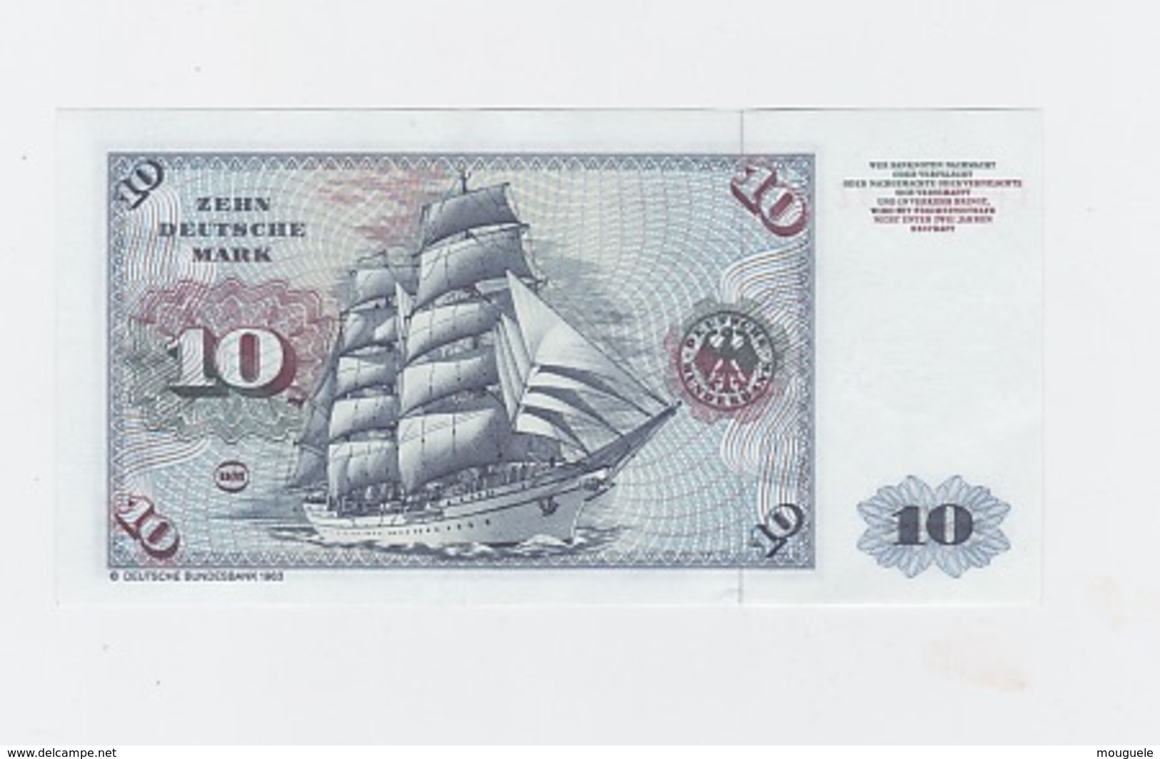 Allemagne Billet De 10 Mark Du 2-1-1980 - 10 Deutsche Mark