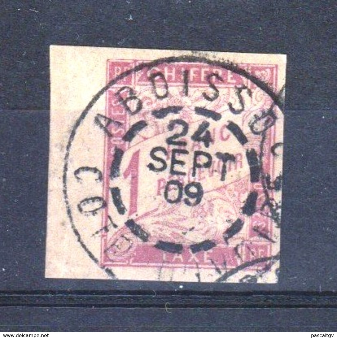 N° 25 "cachet Côte D'Ivoire" Cote 25e - Segnatasse