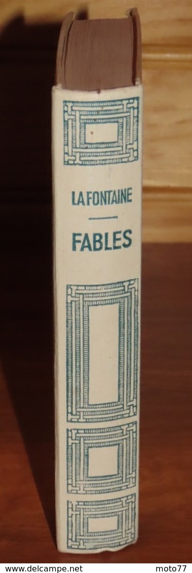 Livre LES FABLES DE LA FONTAINE - 1955 - Edition Hachette / 24 - Auteurs Français