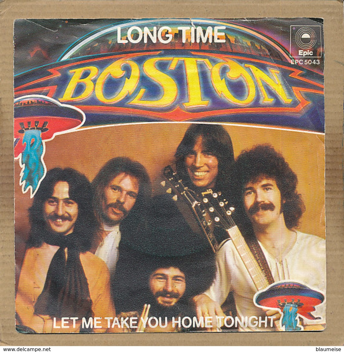 7" Single, Boston - Long Time - Rock