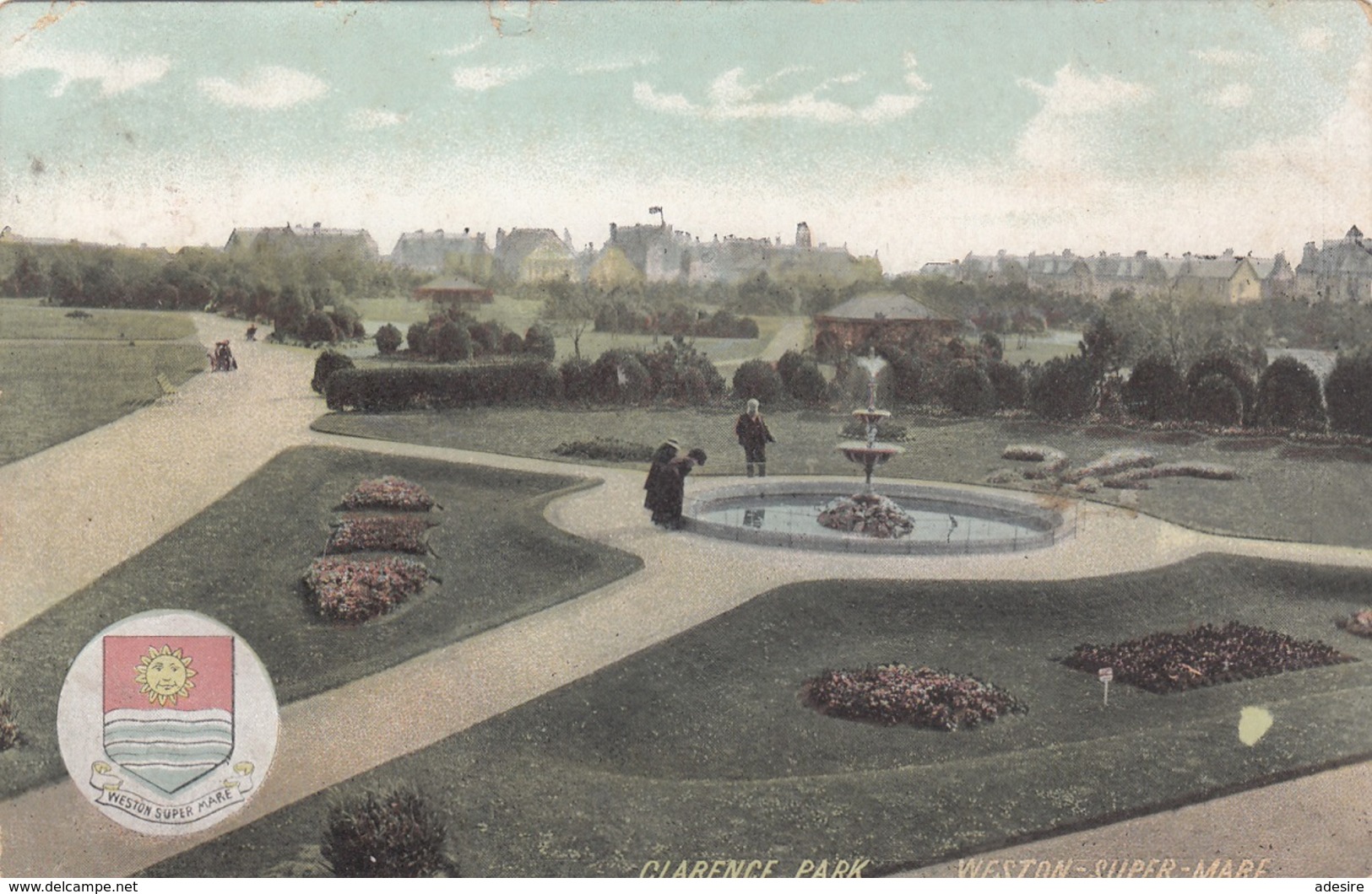 WESTON SUPER MARE - Clarence Park, Gel.1909 - Sonstige & Ohne Zuordnung