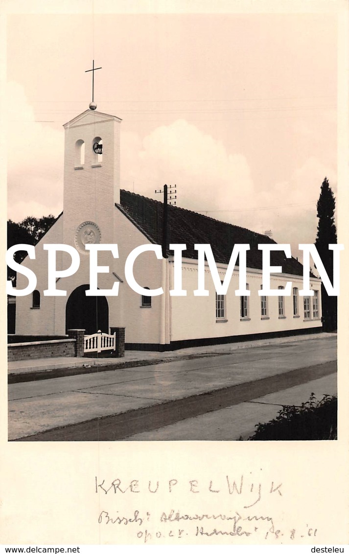 Fotokaart Kerk Kreupelwijk - Zwevegem - Zwevegem