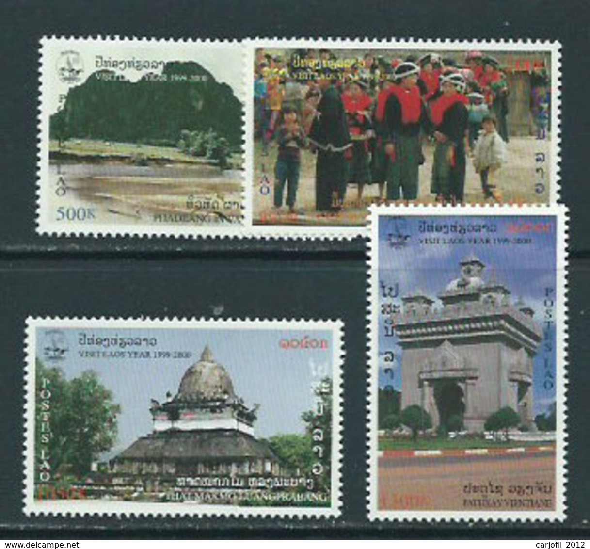 Laos - Correo 1999 Yvert 1341/4 ** Mnh - Laos