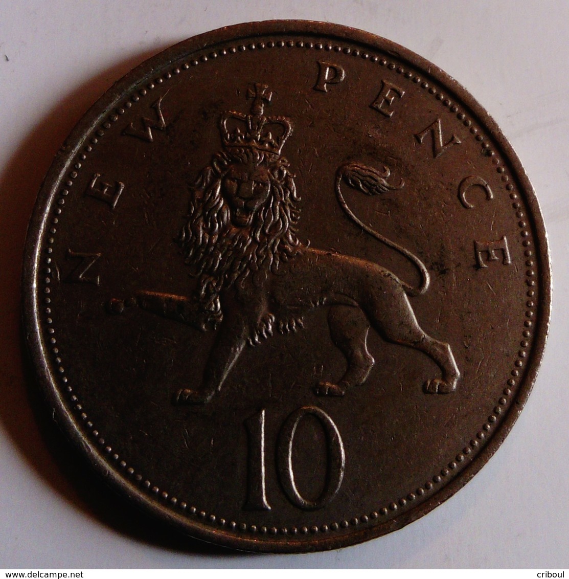Grande Bretagne Great Britain Angleterre England 1968 10 Pence Elisabeth II - 10 Pence & 10 New Pence