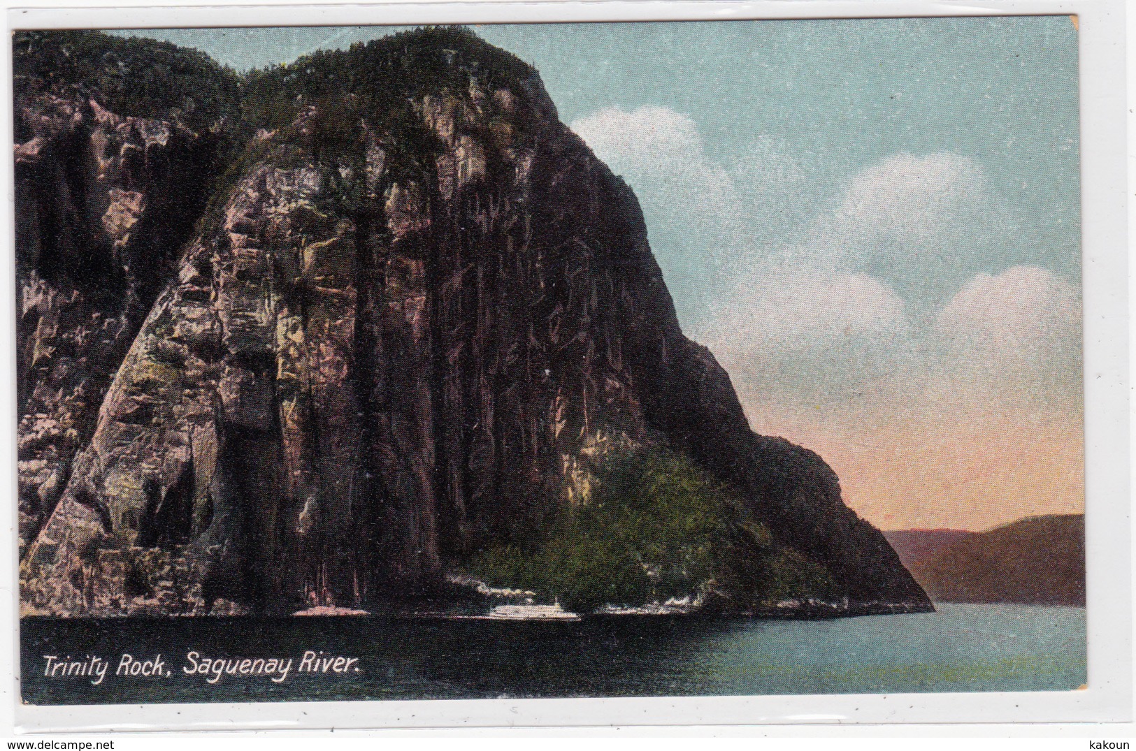 Trinity Rock, Saguenay River, Quebec, W.G. Macfarlane (F429) - Saguenay