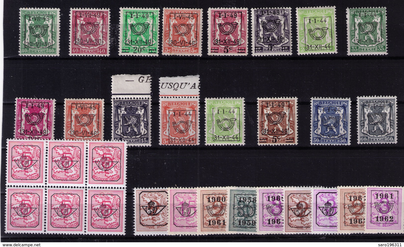 LIQUIDATION PREO ** / MNH  ANCIENS   0,20 Euros - Typo Precancels 1967-85 (New Numerals)