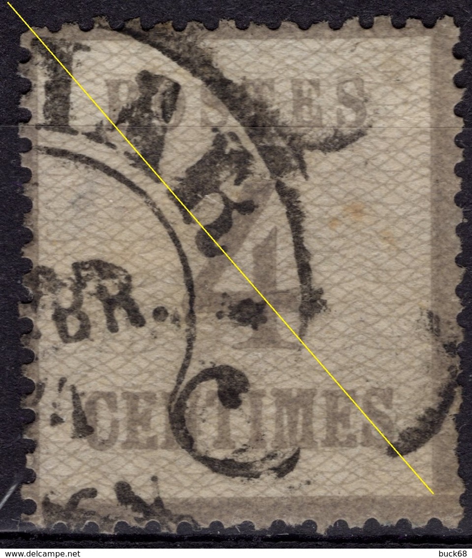 FRANCE AL  3 (o) Alsace-Lorraine Guerre De 1870-1871 (CV 135 €) - Used Stamps