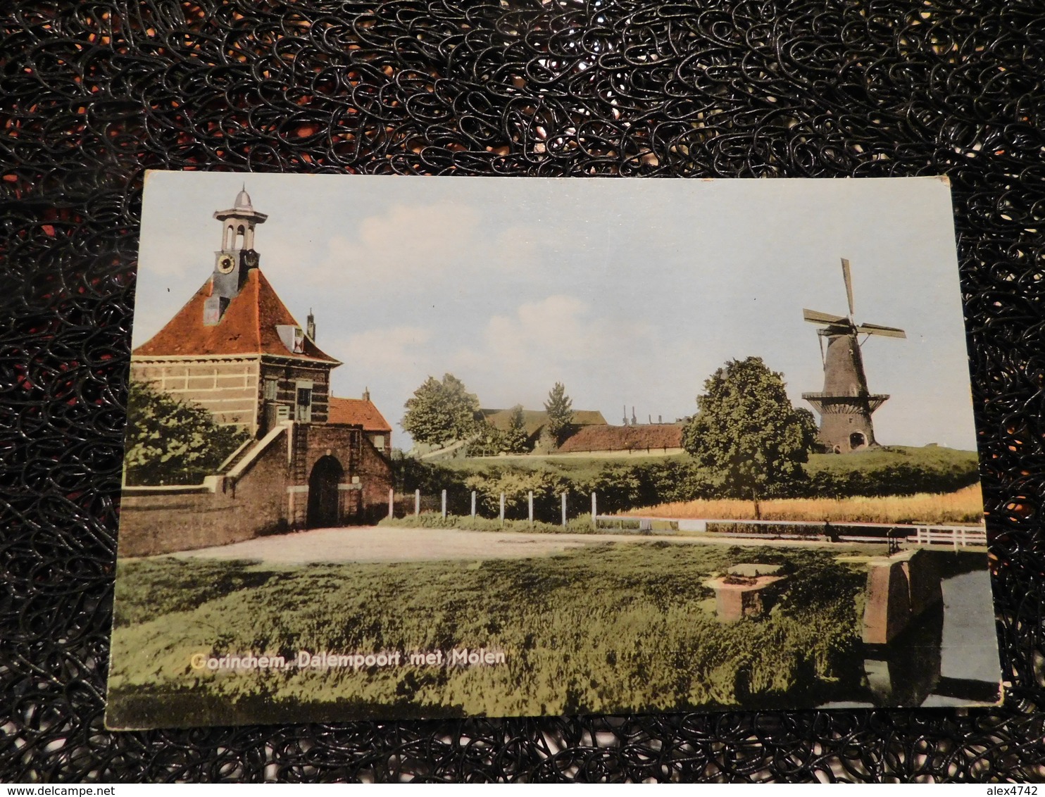 Gorinchem, Dalempoort Met Molen, 1961  (A7) - Gorinchem