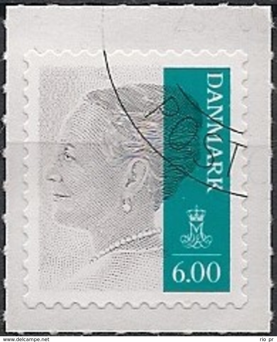 DENMARK - DEFINITIVE: QUEEN MARGRETHE II, 6.00 Kr (SELF-ADHESIVE) 2011 - CANCELLED - Altri & Non Classificati