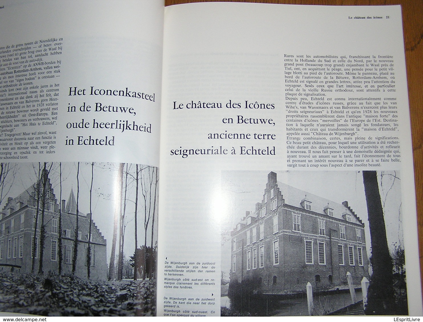 MAISONS D' HIER ET D' AUJOURD' HUI 29 Régionalisme Château Leefdaal Leftdael Echteld Huy Boussu Hainaut Abcoude Kaastel