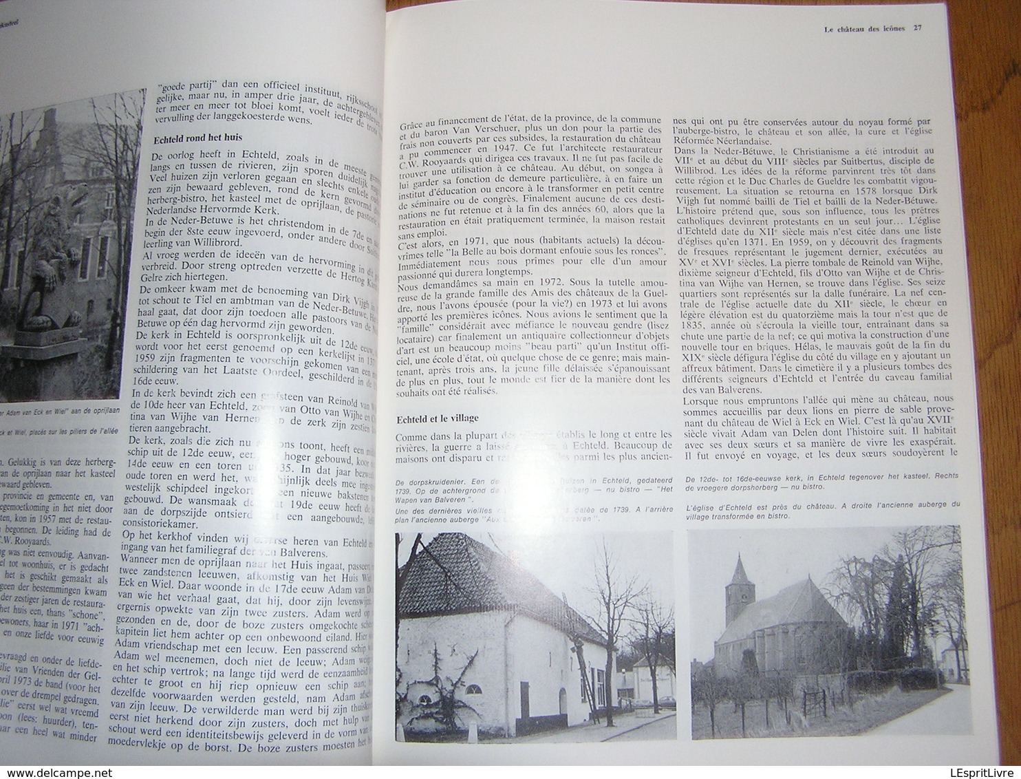 MAISONS D' HIER ET D' AUJOURD' HUI 29 Régionalisme Château Leefdaal Leftdael Echteld Huy Boussu Hainaut Abcoude Kaastel