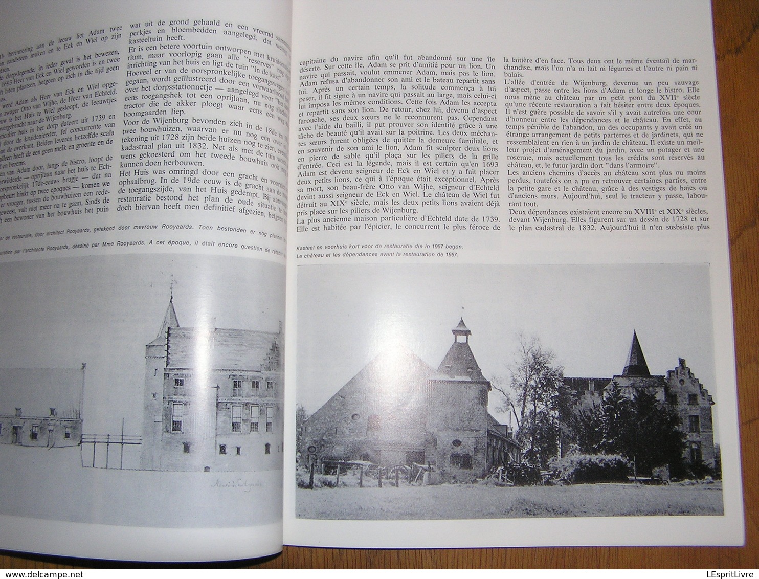 MAISONS D' HIER ET D' AUJOURD' HUI 29 Régionalisme Château Leefdaal Leftdael Echteld Huy Boussu Hainaut Abcoude Kaastel