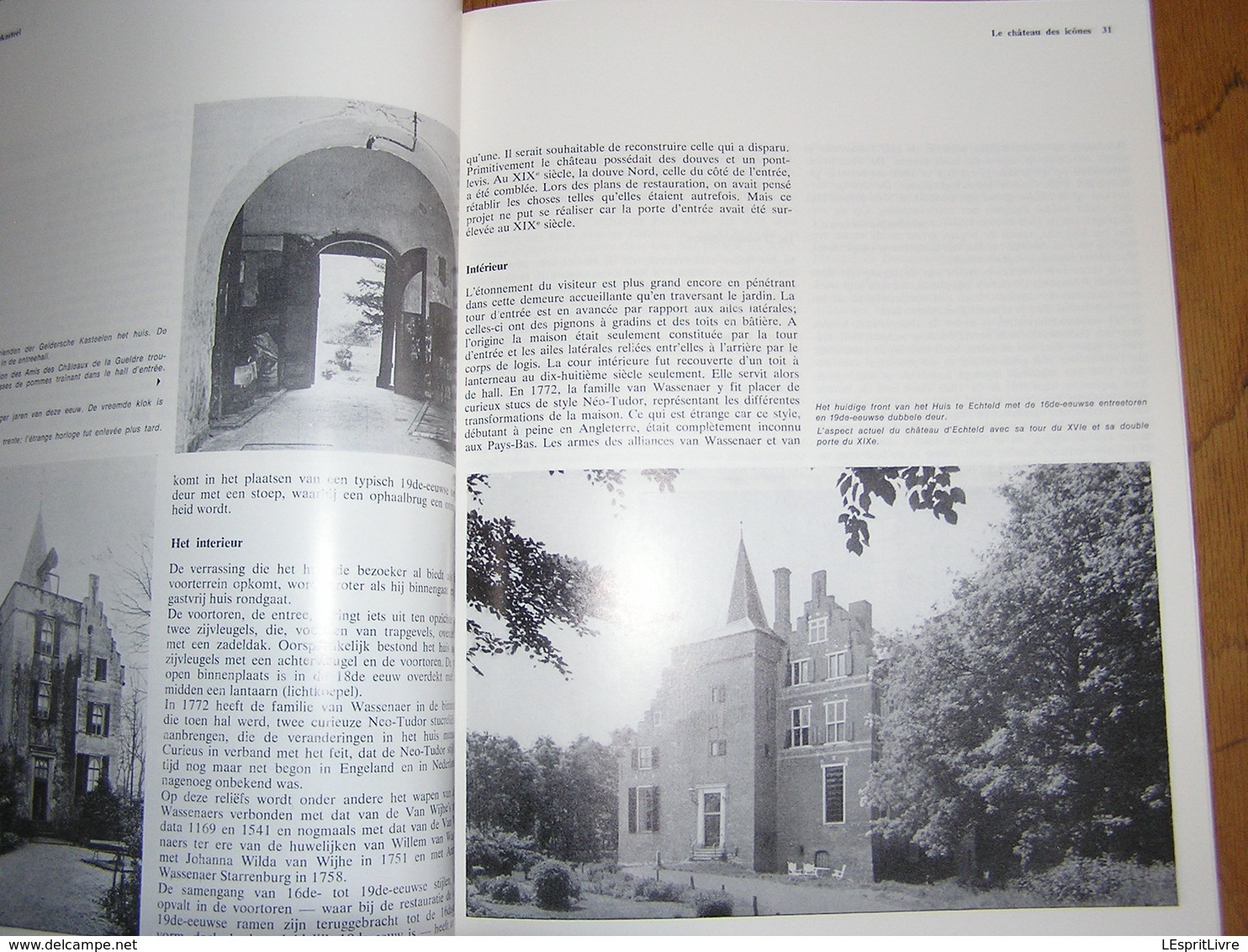 MAISONS D' HIER ET D' AUJOURD' HUI 29 Régionalisme Château Leefdaal Leftdael Echteld Huy Boussu Hainaut Abcoude Kaastel