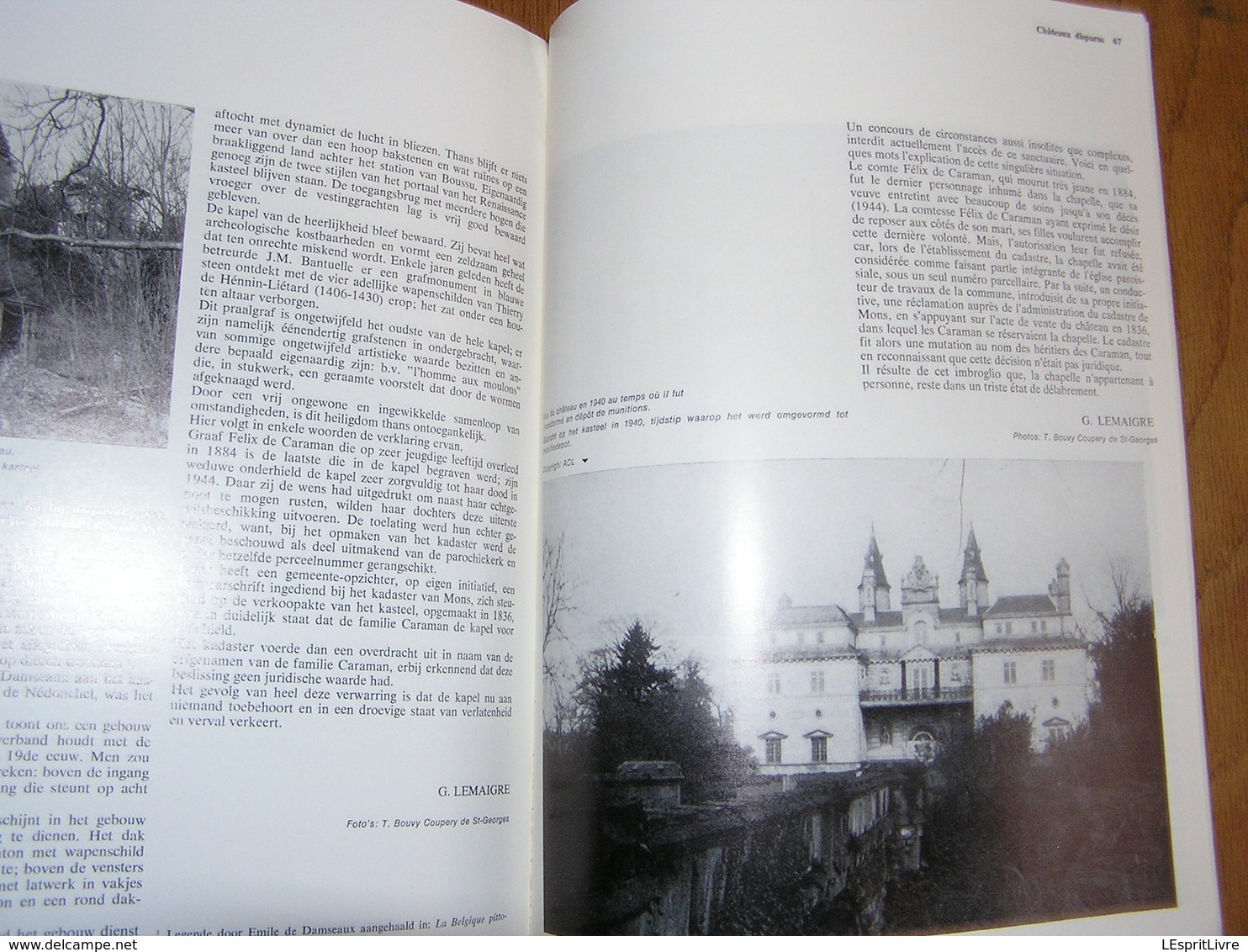 MAISONS D' HIER ET D' AUJOURD' HUI 29 Régionalisme Château Leefdaal Leftdael Echteld Huy Boussu Hainaut Abcoude Kaastel