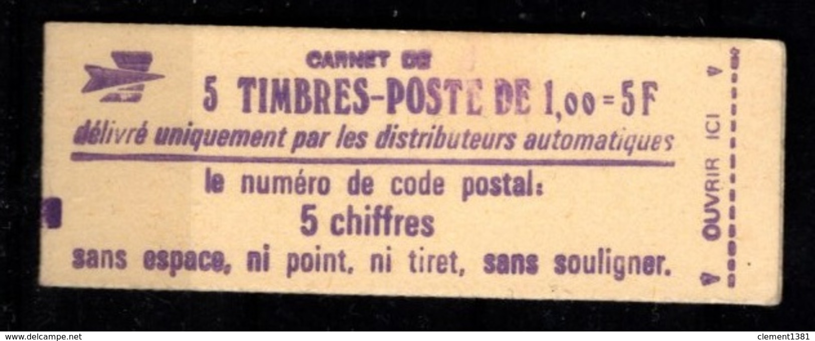 France Carnet 1972 C1 Fermé Sabine De Gandon - Sonstige & Ohne Zuordnung