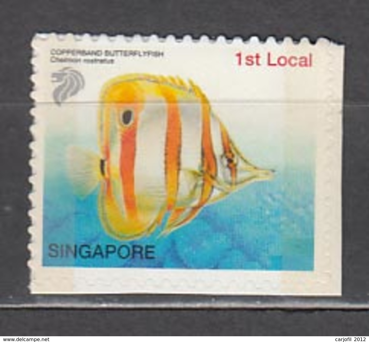 Singapur - Correo Yvert 1253B ** Mnh  Fauna Pez - Singapur (1959-...)