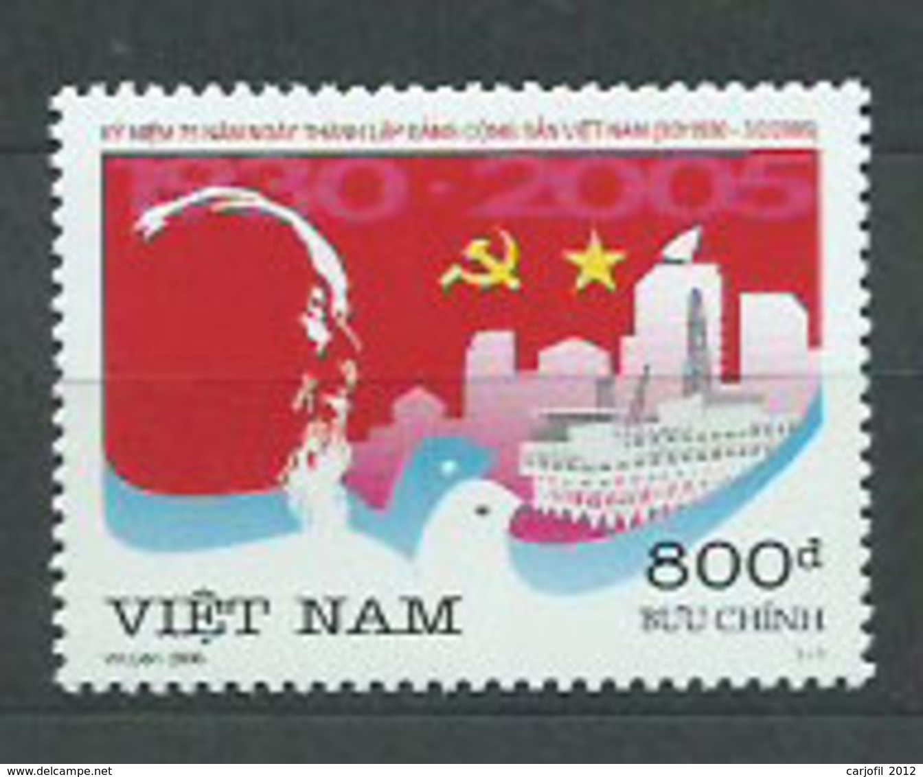 Vietnam Rep. Socialista - Correo 2005 Yvert 2164 ** Mnh - Vietnam