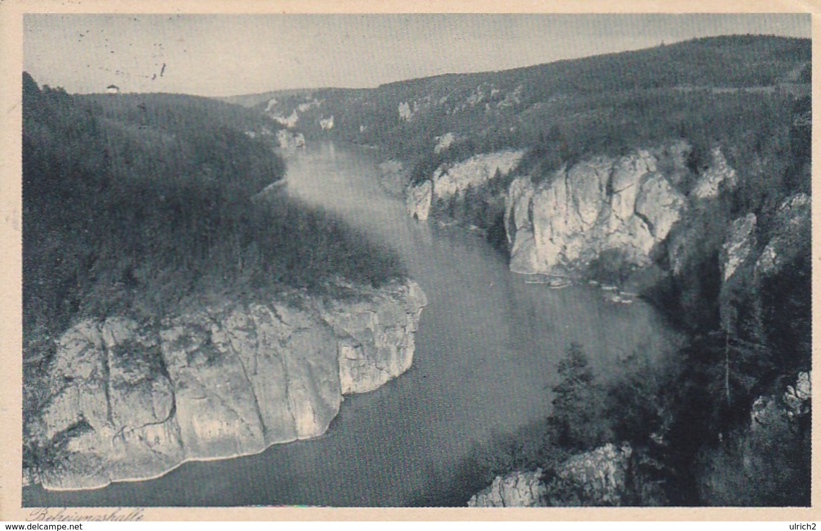 AK Donaudurchbruch Mit Befreiungshalle Bei Kelheim - 1929 (46636) - Kelheim