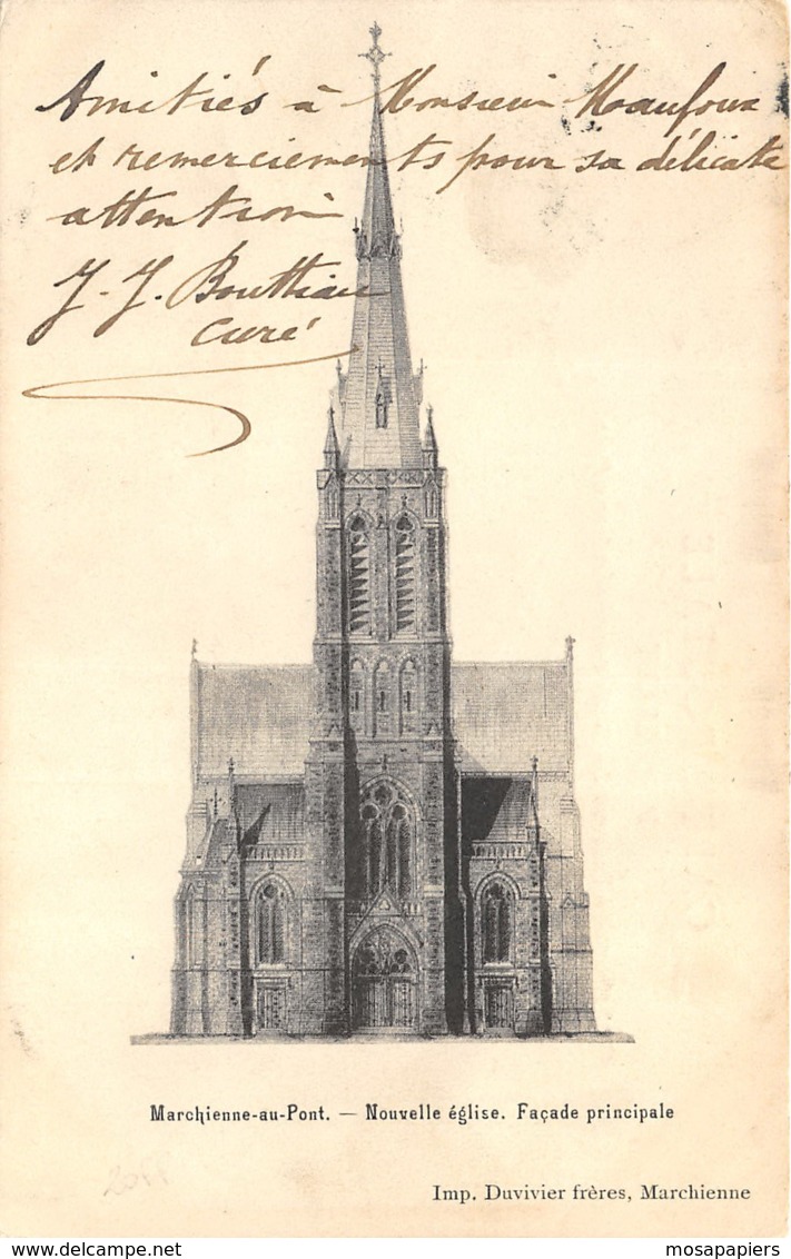 Marchienne-au-Pont - Nouvelle Eglise - 1903 - Charleroi