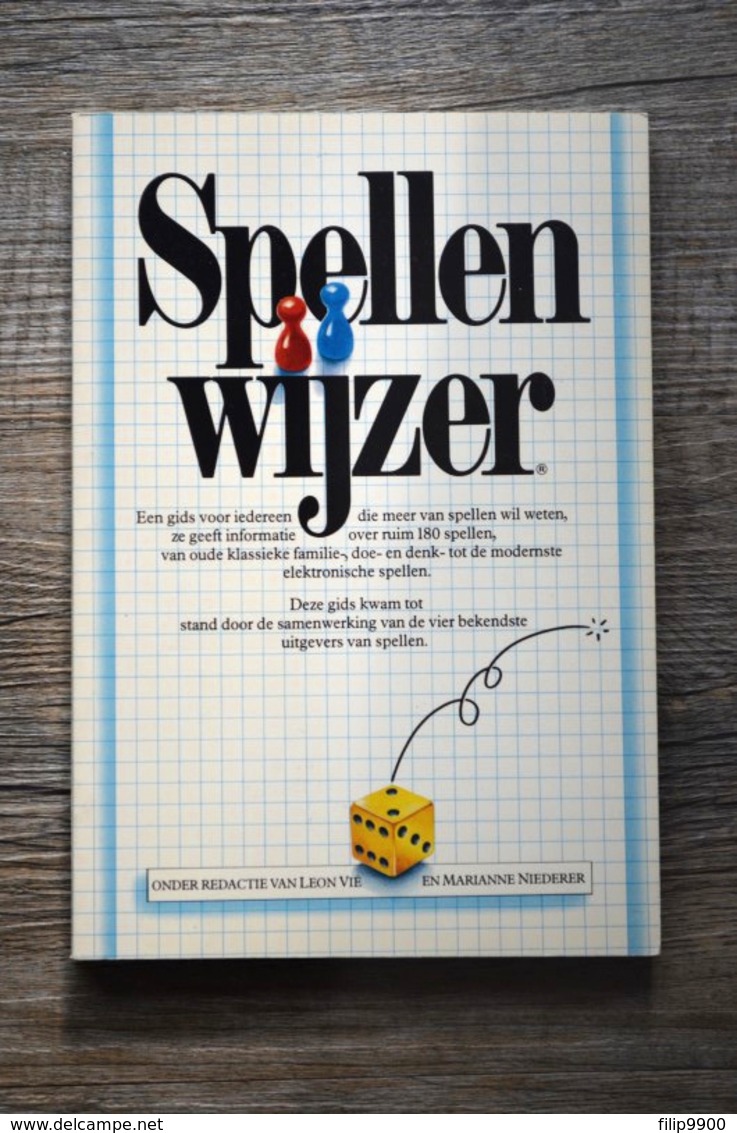 Boek Spellenwijzer : Beschrijvingen + Illust. 187 Gezelschapsspelen Van 1982-83 (MB, Jumbo, Clipper En Ravensburger) - Altri & Non Classificati