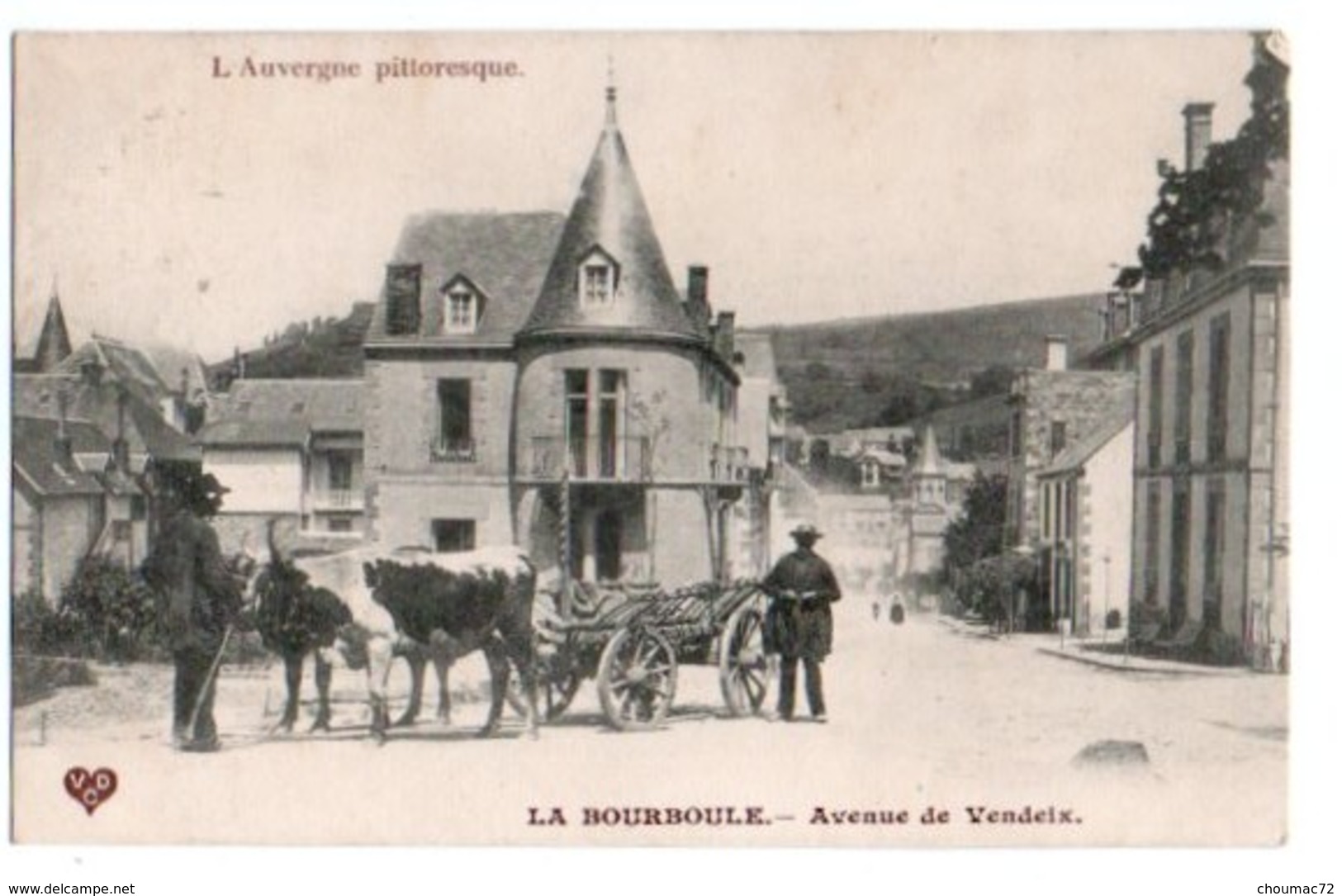 (63) 533, La Bourboule, VDC, Avenue De Vendeix - La Bourboule