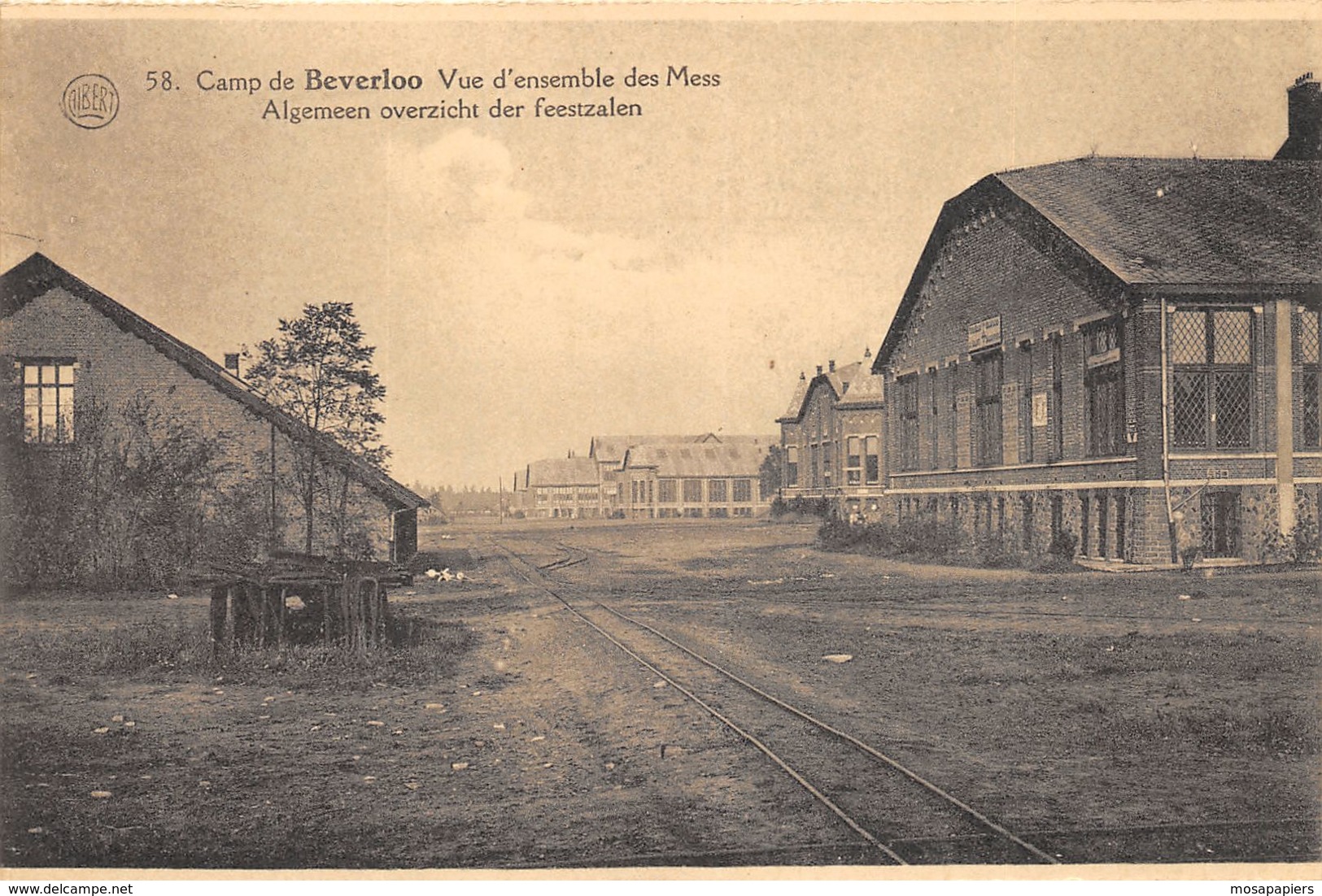 Camp De Beverloo - Vue D'ensemble Des Mess - Barracks