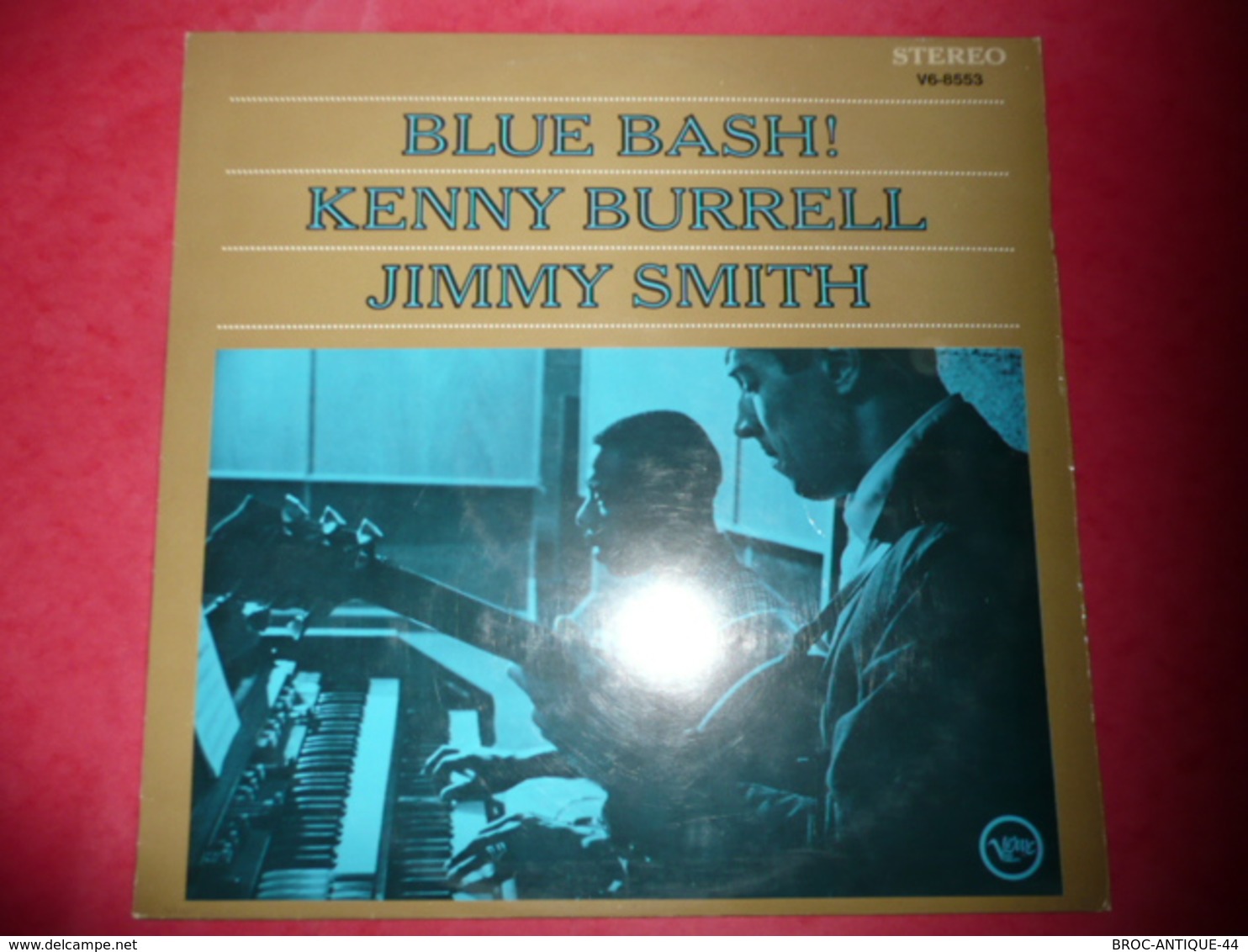 LP33 N°1041 - KENNY BURRELL & JIMMY SMITH - BLUE BASH ! - COMPILATION 7 TITRES - Jazz