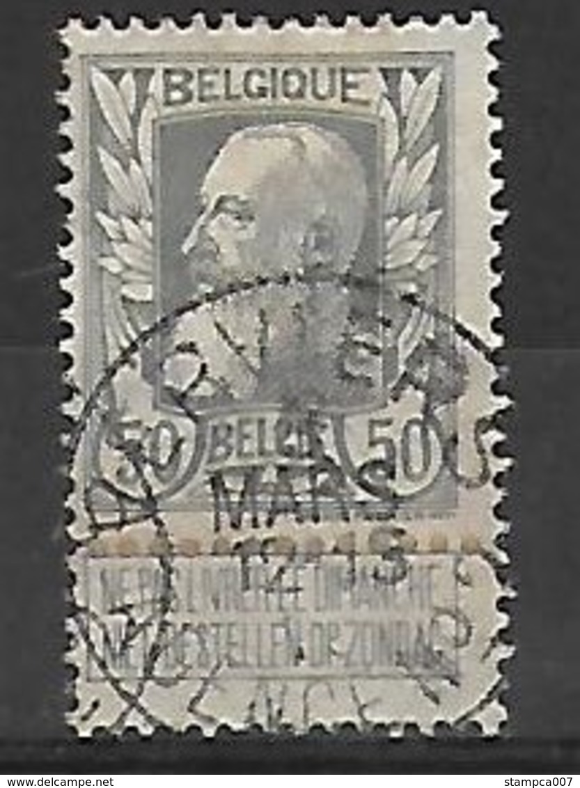 OCB Nr 78 Leopold II - Centrale Stempel Verviers Agence N° 2 - 1905 Breiter Bart