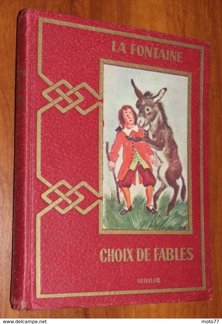 Livre LES FABLES DE LA FONTAINE - 1955 - Edition Gédalce / 37 - Auteurs Français