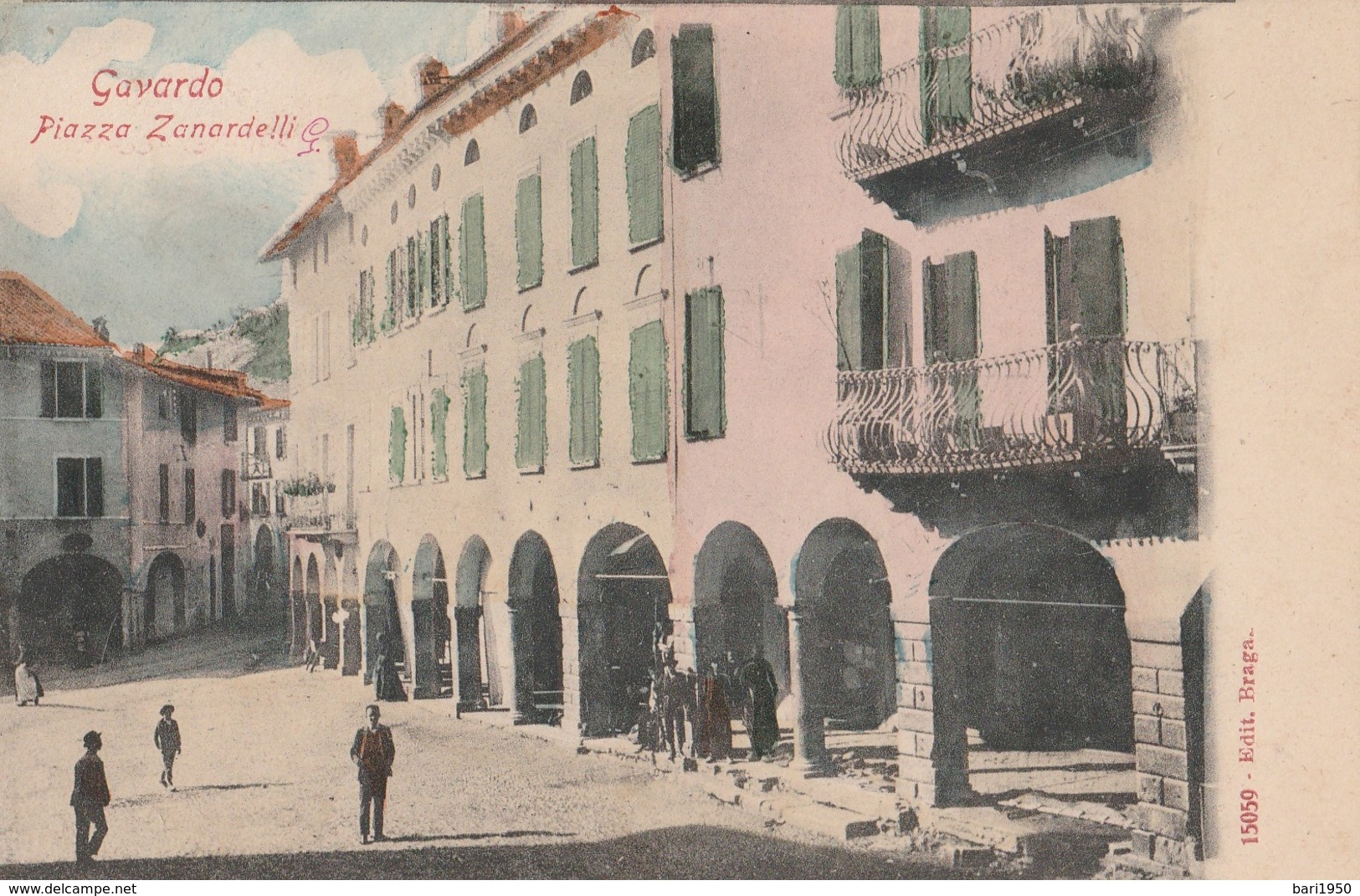 GAVARDO (Brescia) Piazza Zanardelli - Brescia