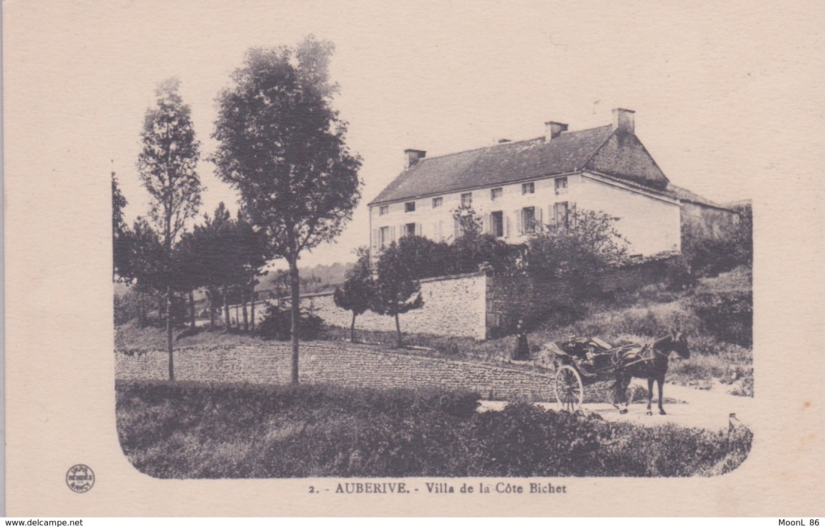 52 - AUVERIVE - VILLA DE LA COTE BICHET - Auberive