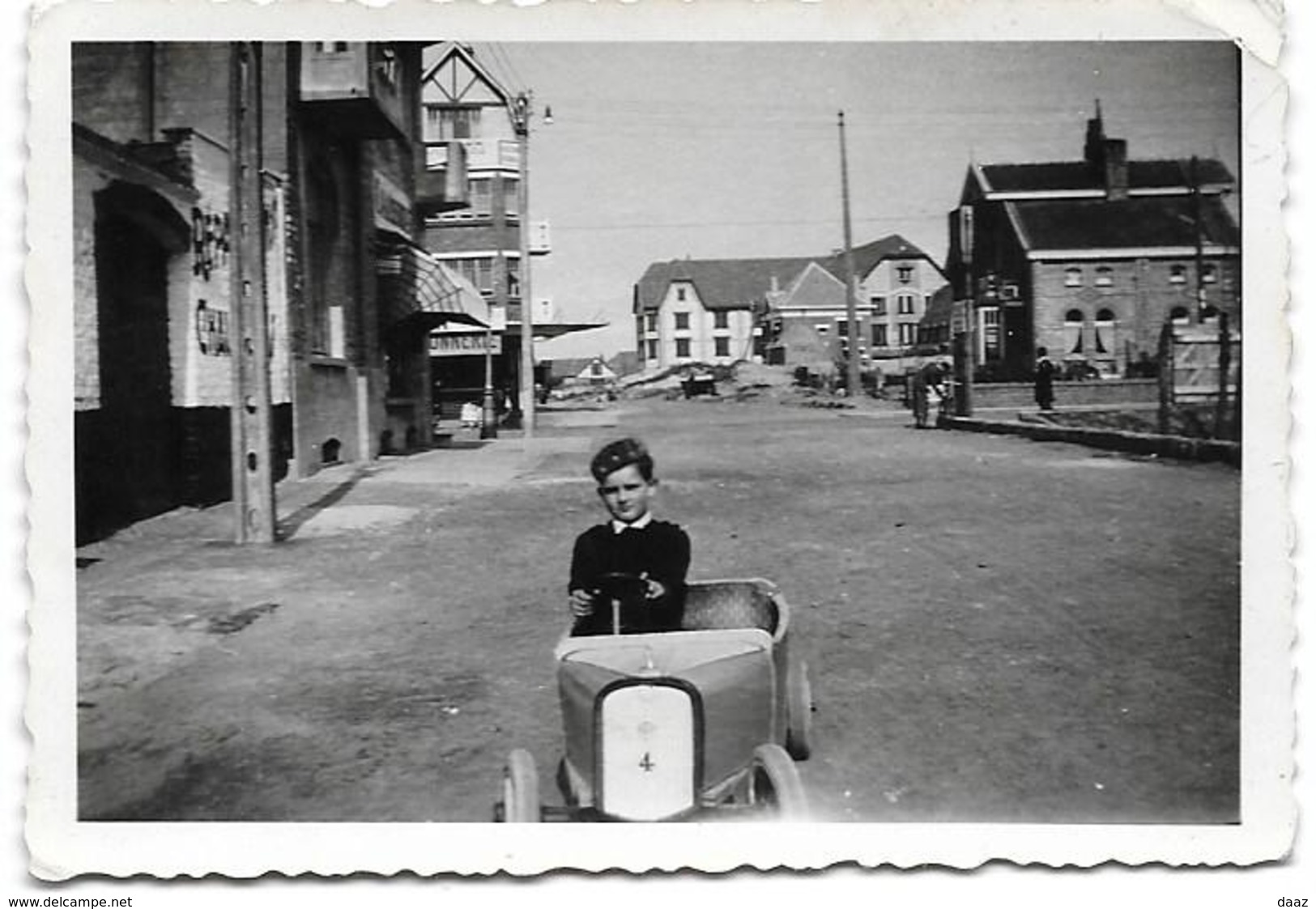 Cuistax ( Oostende ? Blankenberge ? De Panne ?  ... )   Photo 9x6 - Anonyme Personen