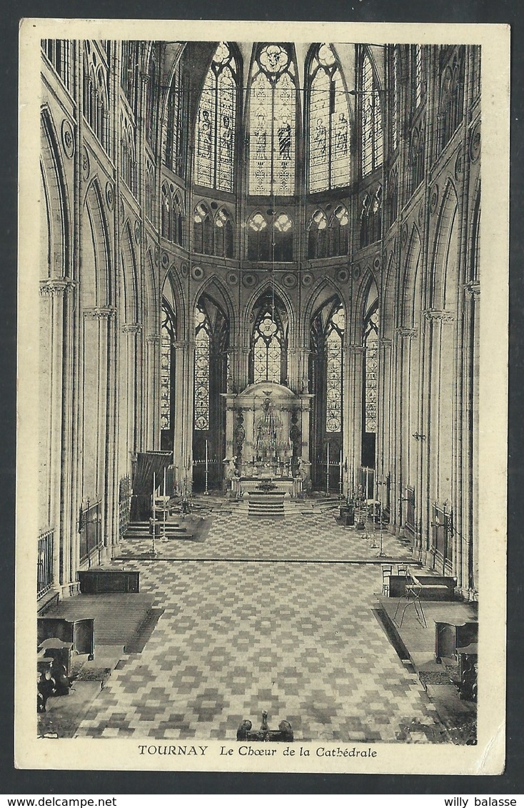 +++ CPA - TOURNAY - TOURNAI - Le Choeur De La Cathédrale  // - Doornik