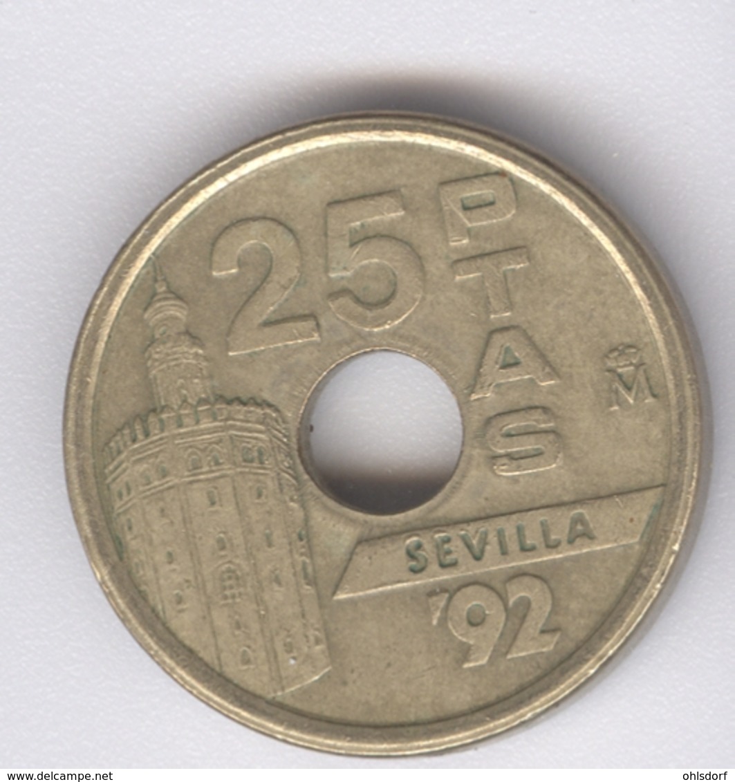 ESPANA 1992: 25 Pesetas, KM 905 - 25 Pesetas