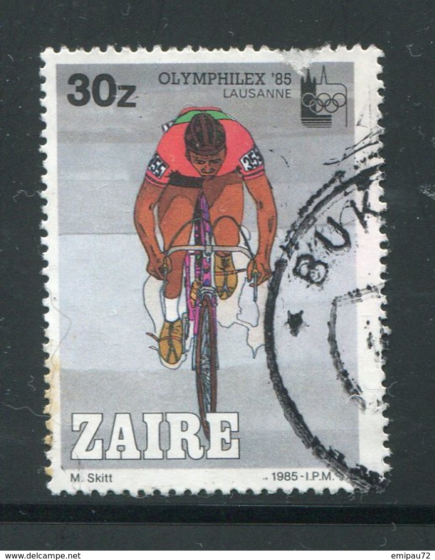 ZAIRE- Y&T N°1201- Oblitéré (cyclisme) - Oblitérés