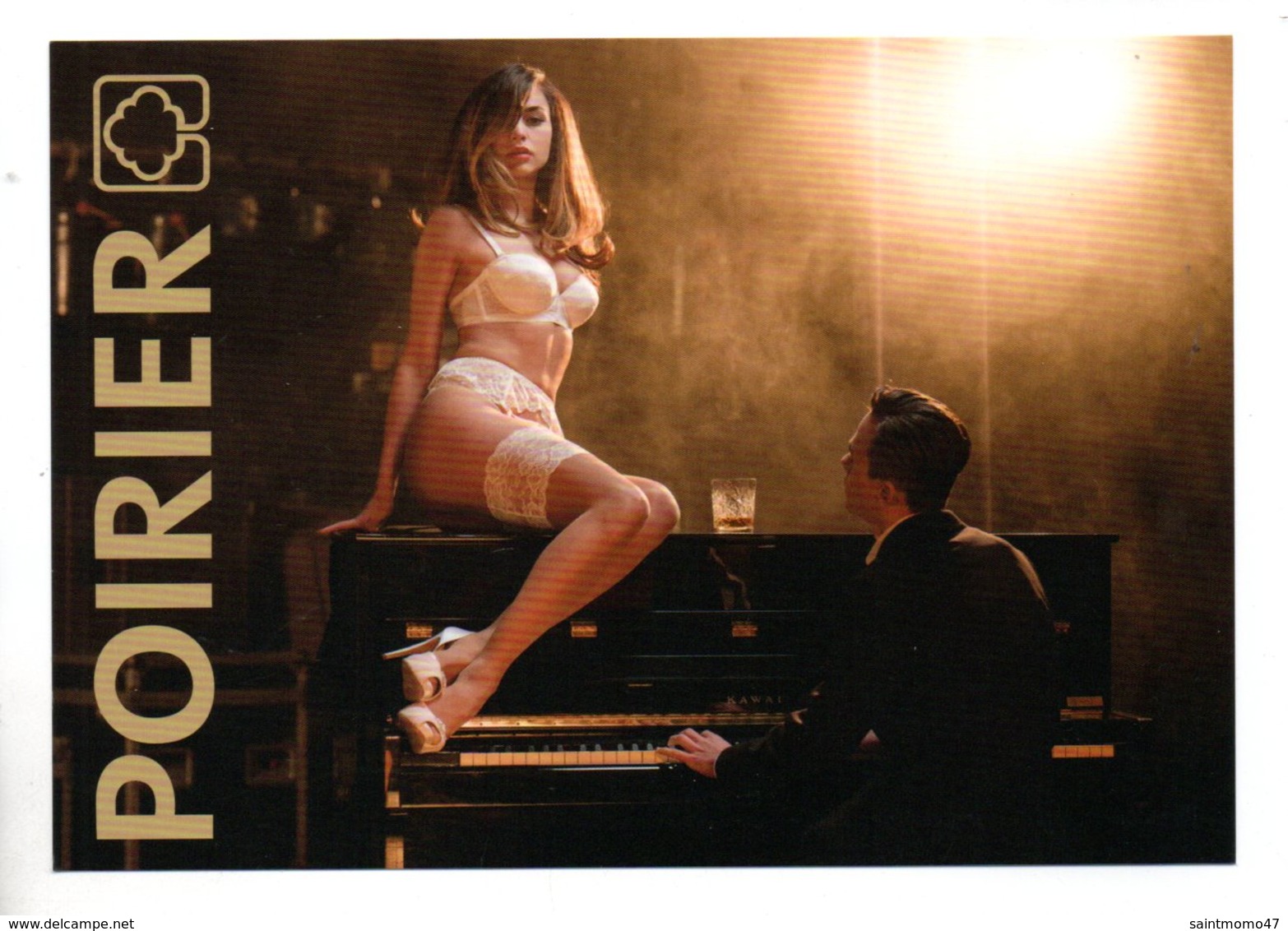 LINGERIE DE POIRIER . " GLAMOUR WITH A KISS " . FEMME SEXY DESSOUS FÉMININS - Ref. N°10042 - - Mode