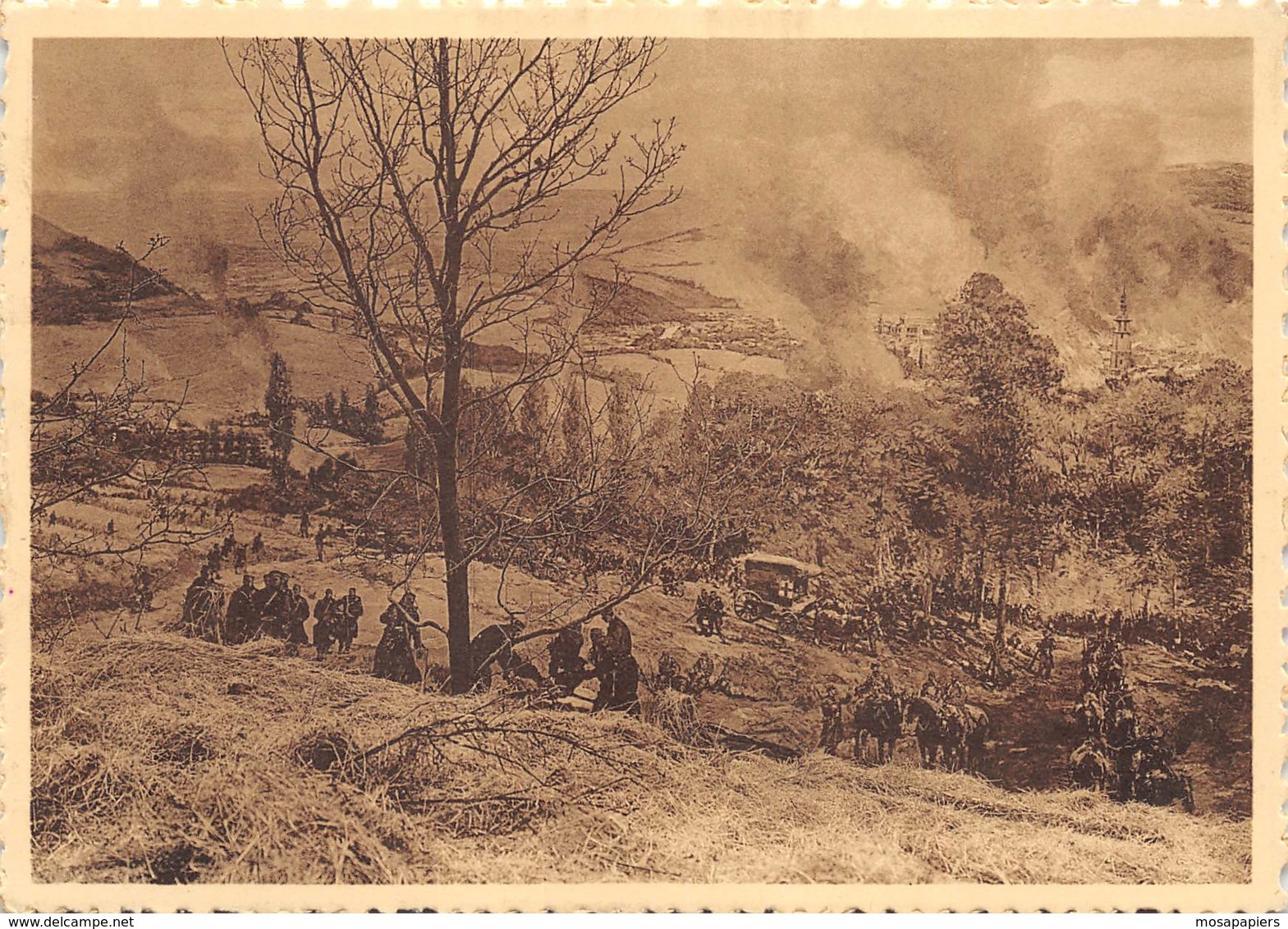 Troupes Belges Devant Namur En Août 1914 Par Alfred Bastien - Namen