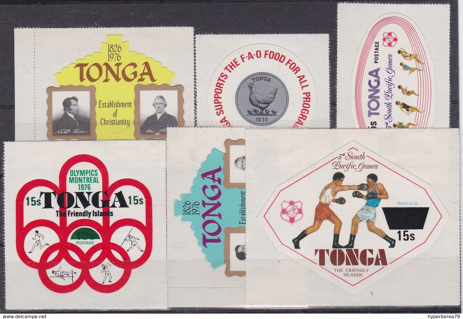 Tonga - Surcharged 6 V 1978 M/S - MNH - Tonga (1970-...)