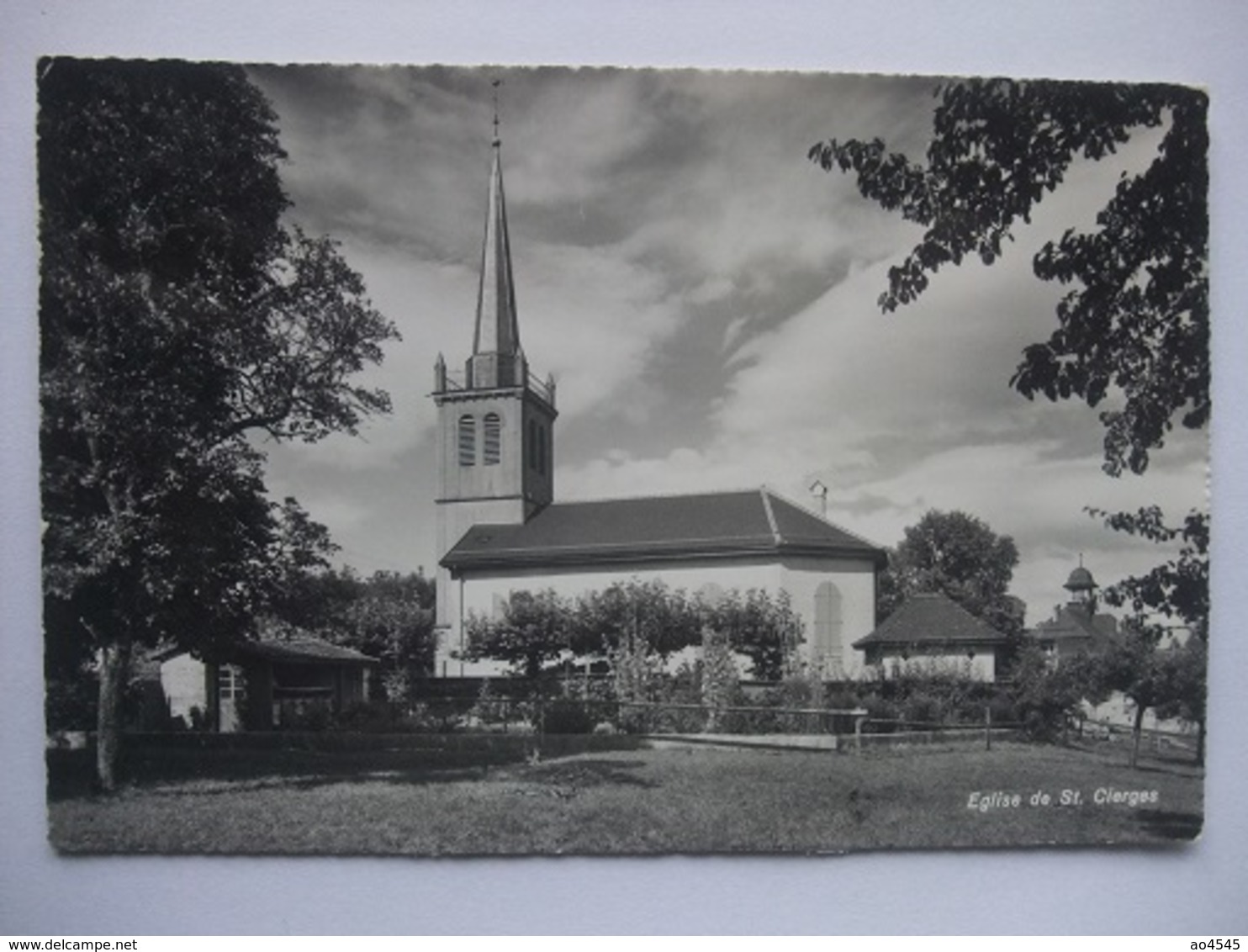 N96 CPA Eglise De St. Cierges - 1971 - Autres & Non Classés