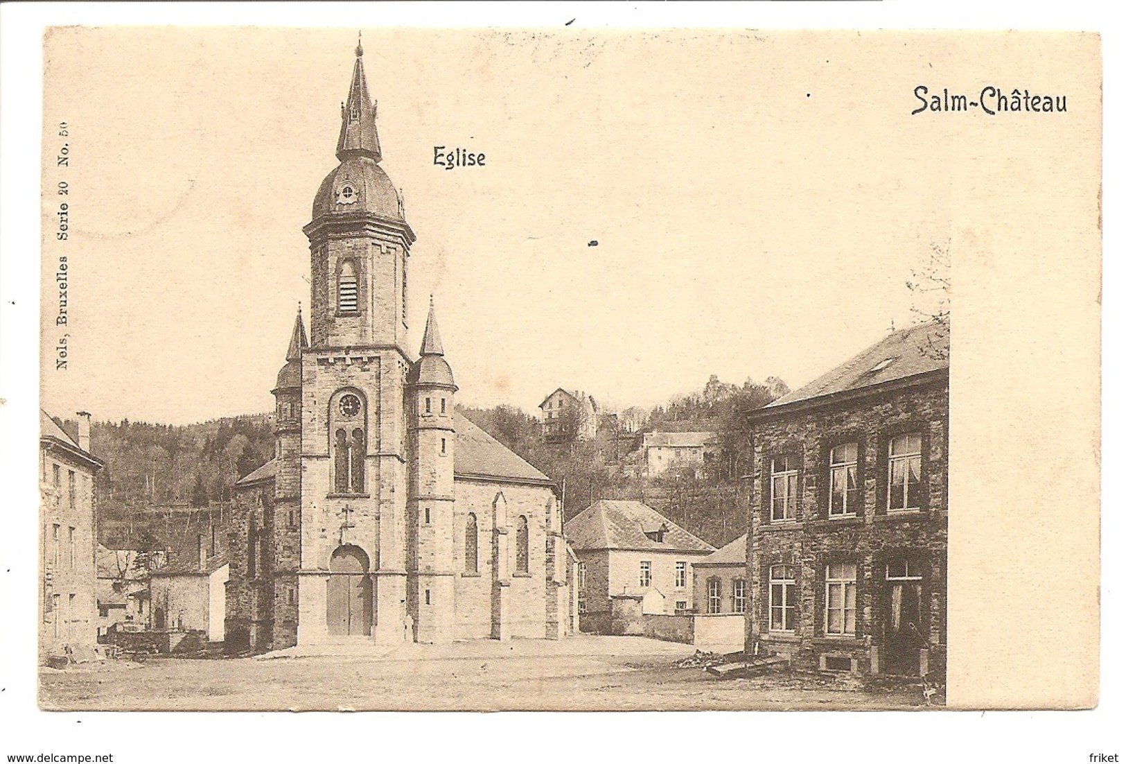 SALM-CHATEAU  Eglise - Vielsalm